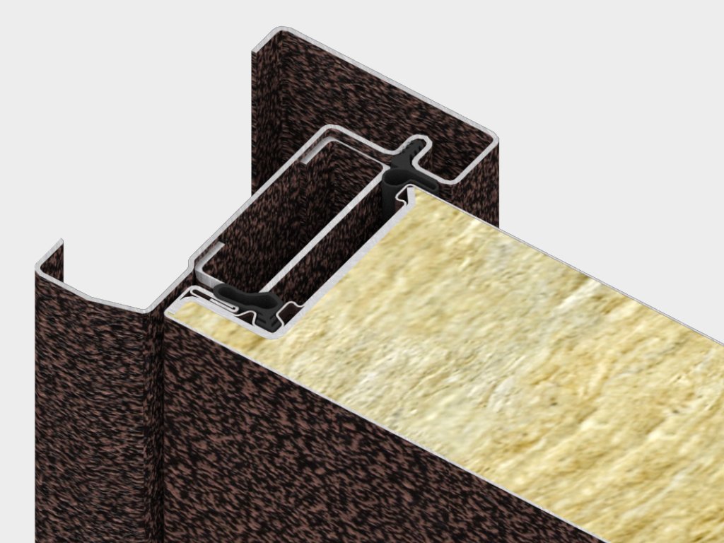 Дверная коробка для врезного монтажа позволяет устанавливать дверь как  с открывание во внутрь, так и внешним открыванием. А также дает возможность устанавливать дверь на объекте без пристенка.